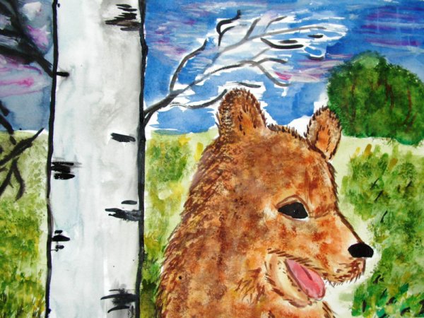 Детские рисунки природы