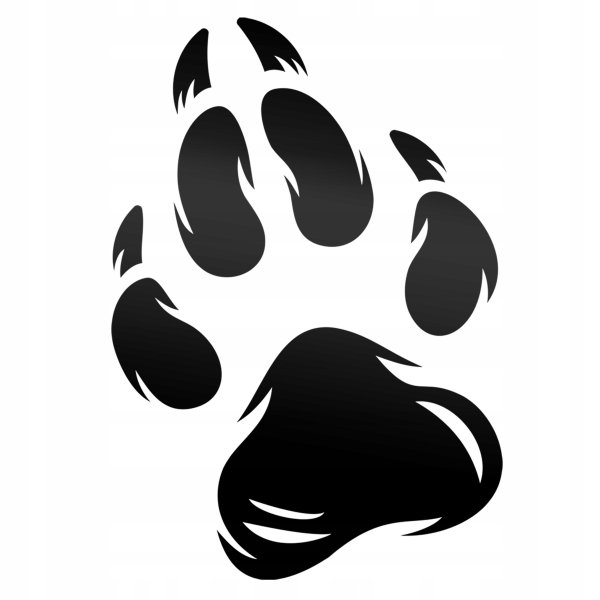 Отпечаток лапы волка