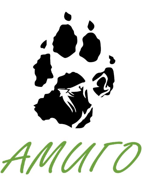 Наклейка Волчья лапа