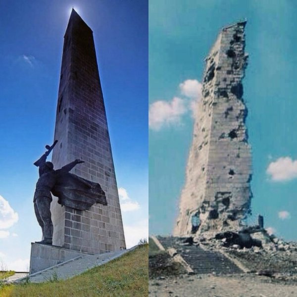 Саур могила рисунок карандашом