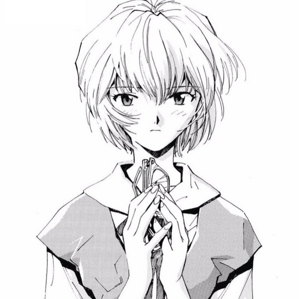 Рей Евангелион в полный рост