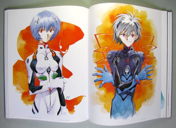 Раскраска аниме Евангелион Рей