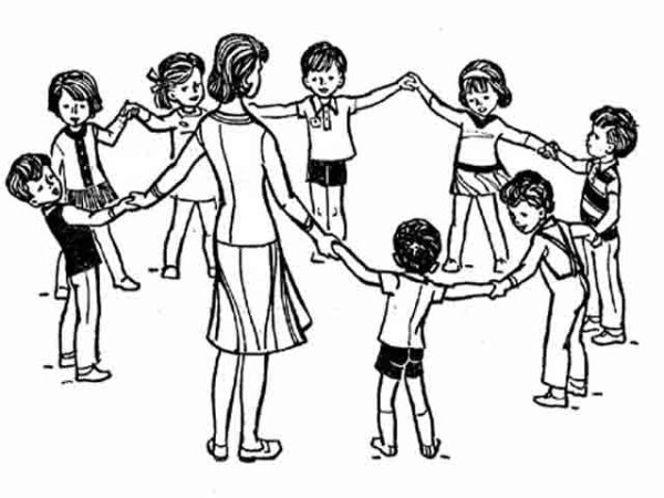 Веревочка в подвижных играх для детей