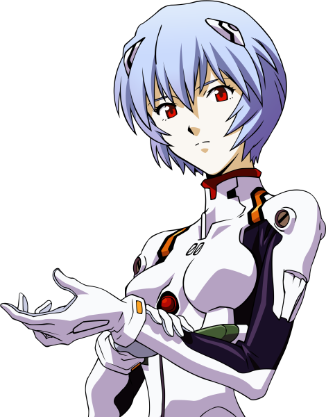 Рей Евангелион арт