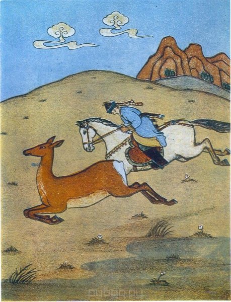 Иллюстрации к бурятским сказкам