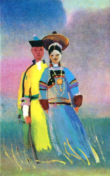 Бурятские иллюстрации Байкал