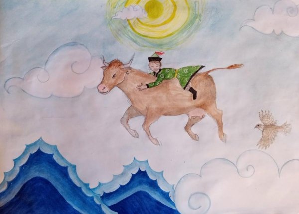 Агинское рисунок