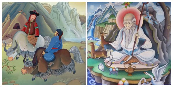 Намжилма Эрдынеева картины юрта