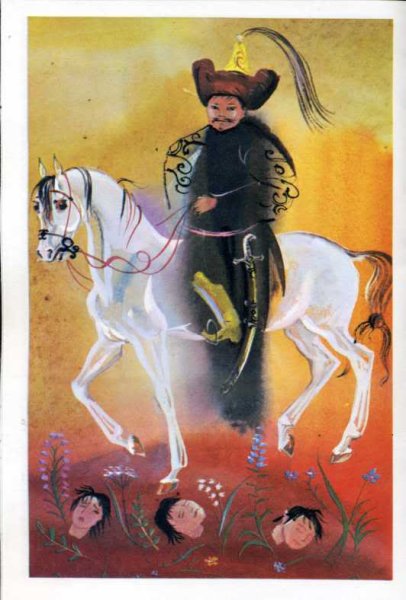 Иллюстрации к бурятским сказкам