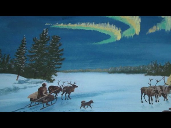 Стойбище Ханты и манси