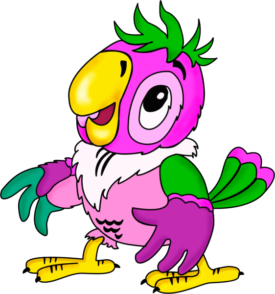 Попугай Кеша персонажи