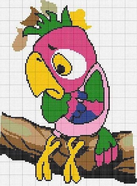 Вышивка крестом Кеша