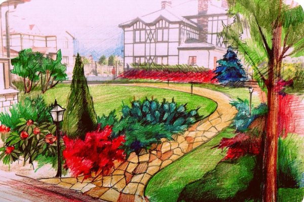 Дизайн и архитектура моего сада