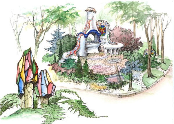 Дизайн и архитектура моего сада