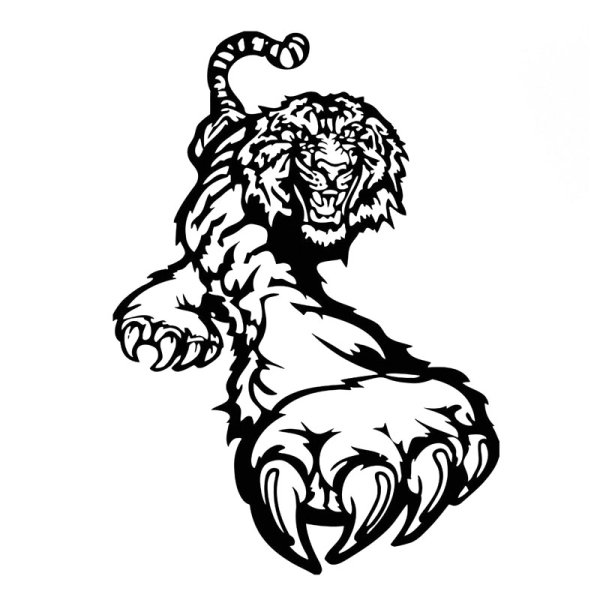 Наклейка тигр