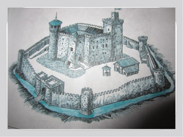 Средневековый замок феодала