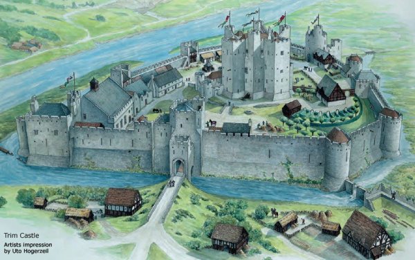 Замки феодалов средневековья