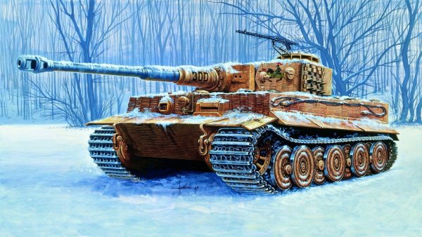 Танк Panzerkampfwagen vi тигр