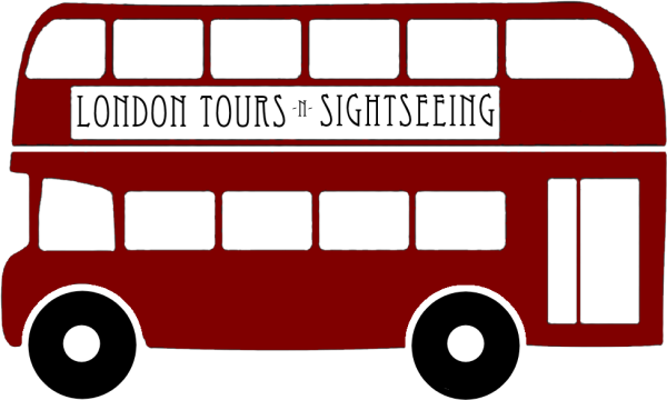 Английский автобус сбоку вектор