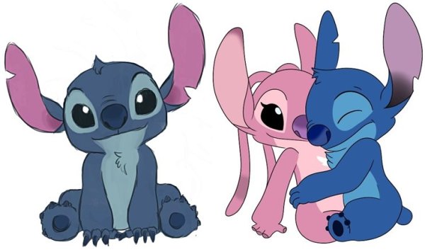 Стич и ангел мультик