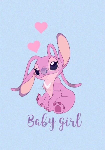 Энджел розовая Стич