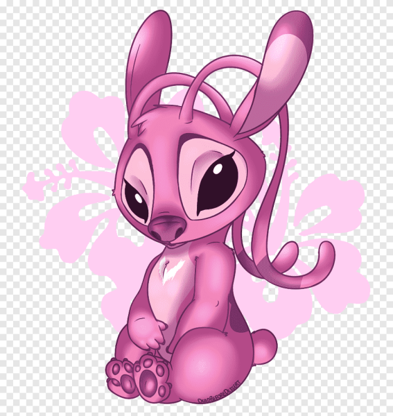 Энджел розовая Стич