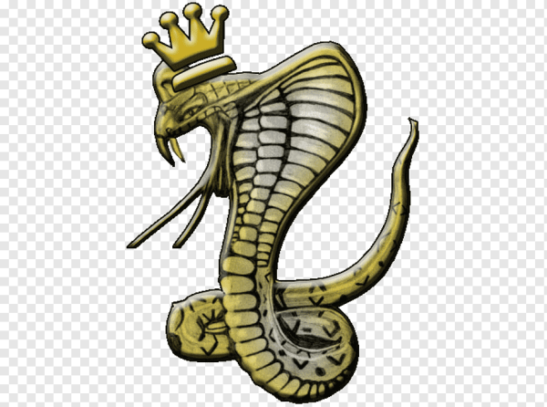 Змея с короной на голове