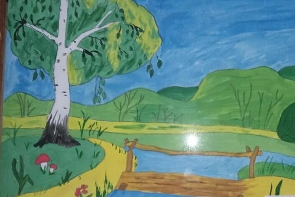 Рисование на тему природа