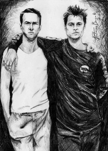 Тайлер дёрден и Джек