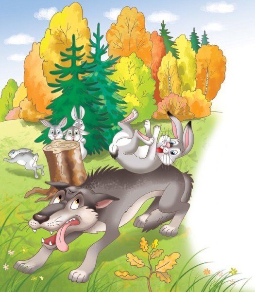 Волф Картун серый волк