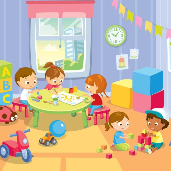 Иллюстрации в детскую игровую комнату