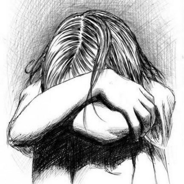 Рисунки карандашом грустные