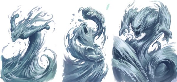 Водяной Элементаль ДНД