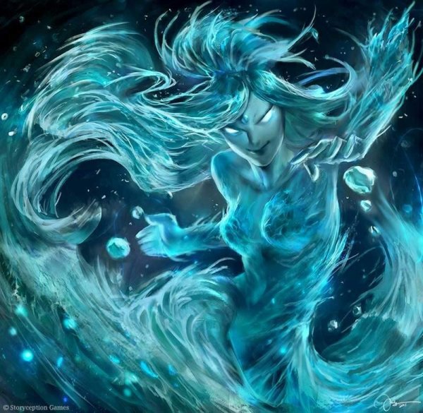 Сильф Ундина саламандра