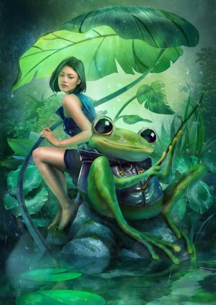 Лягушка фэнтези