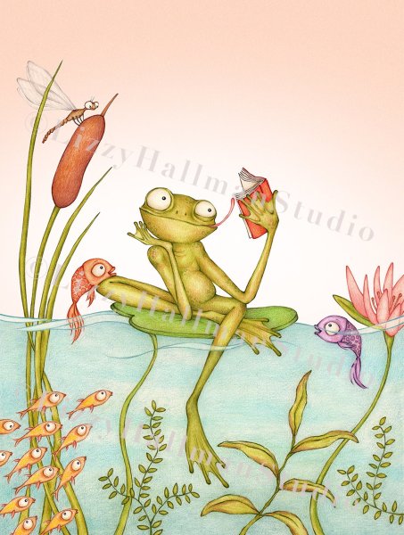 Лягушка и Стрекоза