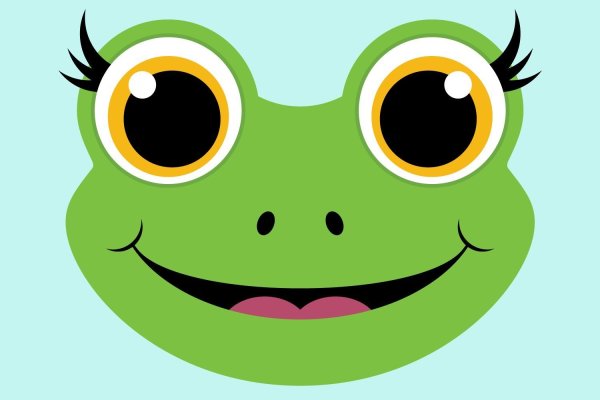 Маска "лягушка"