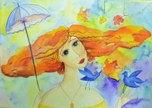 Осенняя фантазия рисунок