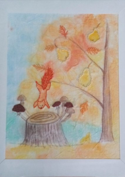 Рисование осенняя фантазия