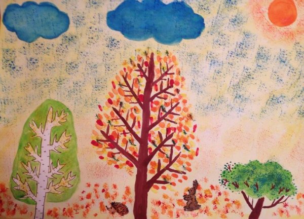 Конкурс рисунков осенние фантазии