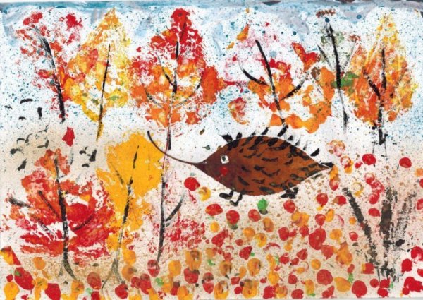 Рисование осенняя фантазия