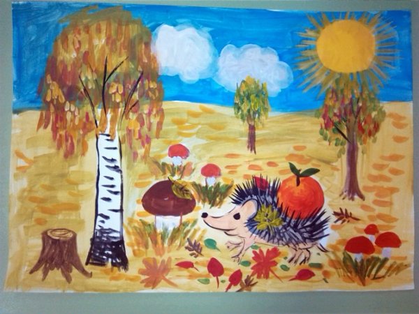 Конкурс рисунков осенние фантазии