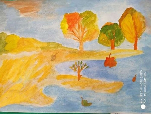 Осенняя фантазия рисунок