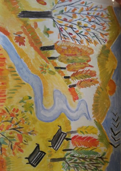 Осенний лес фэнтези