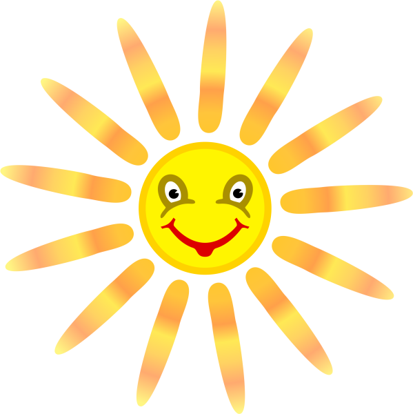 Солнышко с лучиками