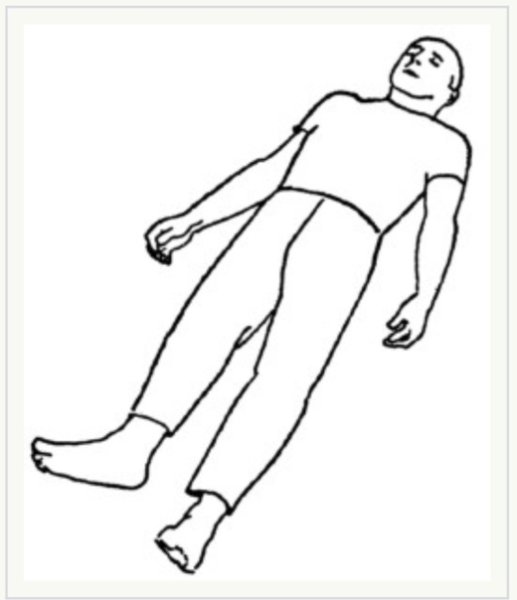 Рисунок лечящего человека