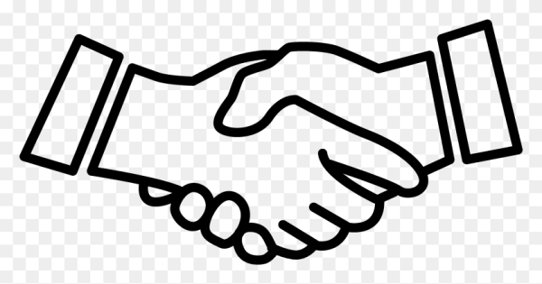 Рукопожатие значок