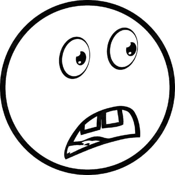 Страх пиктограмма для детей