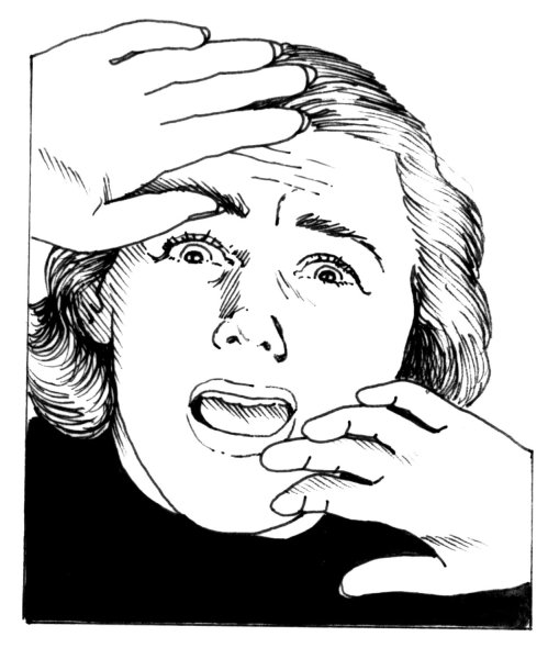 Испуг рисунок