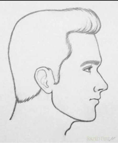 Портрет с боку